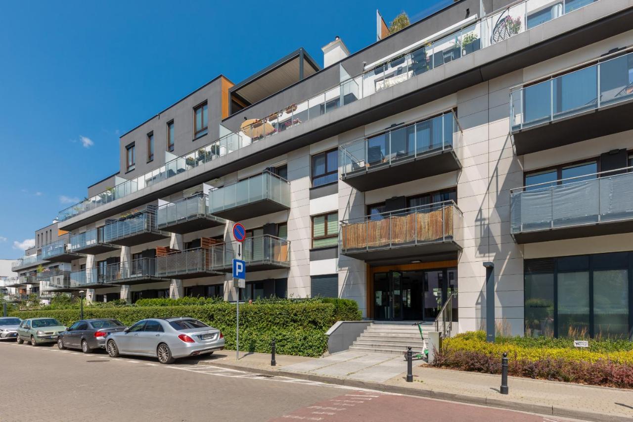 Sarmacka Apartment With Balcony Warsaw Wilanow By Noclegi Renters エクステリア 写真