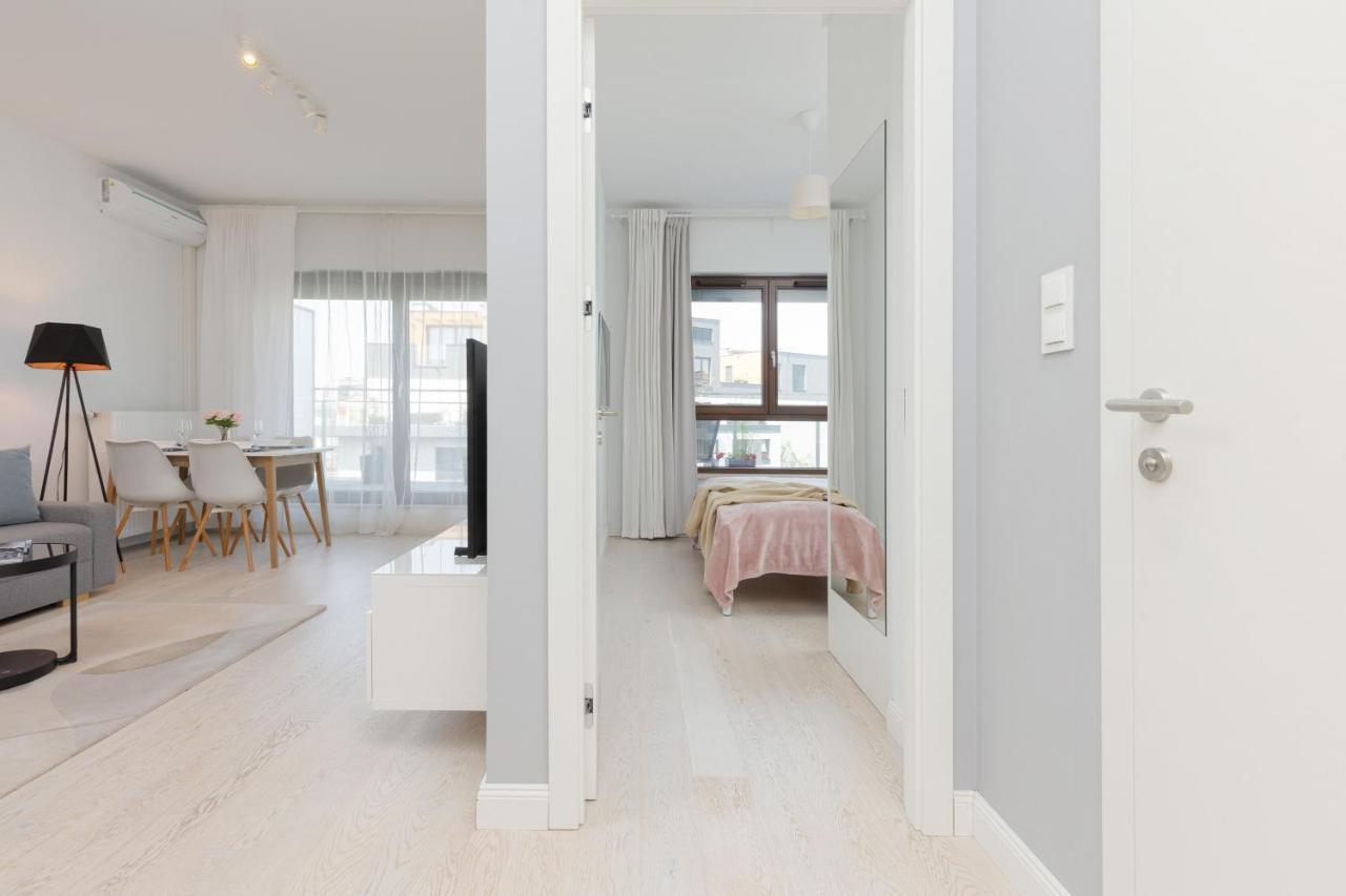 Sarmacka Apartment With Balcony Warsaw Wilanow By Noclegi Renters エクステリア 写真