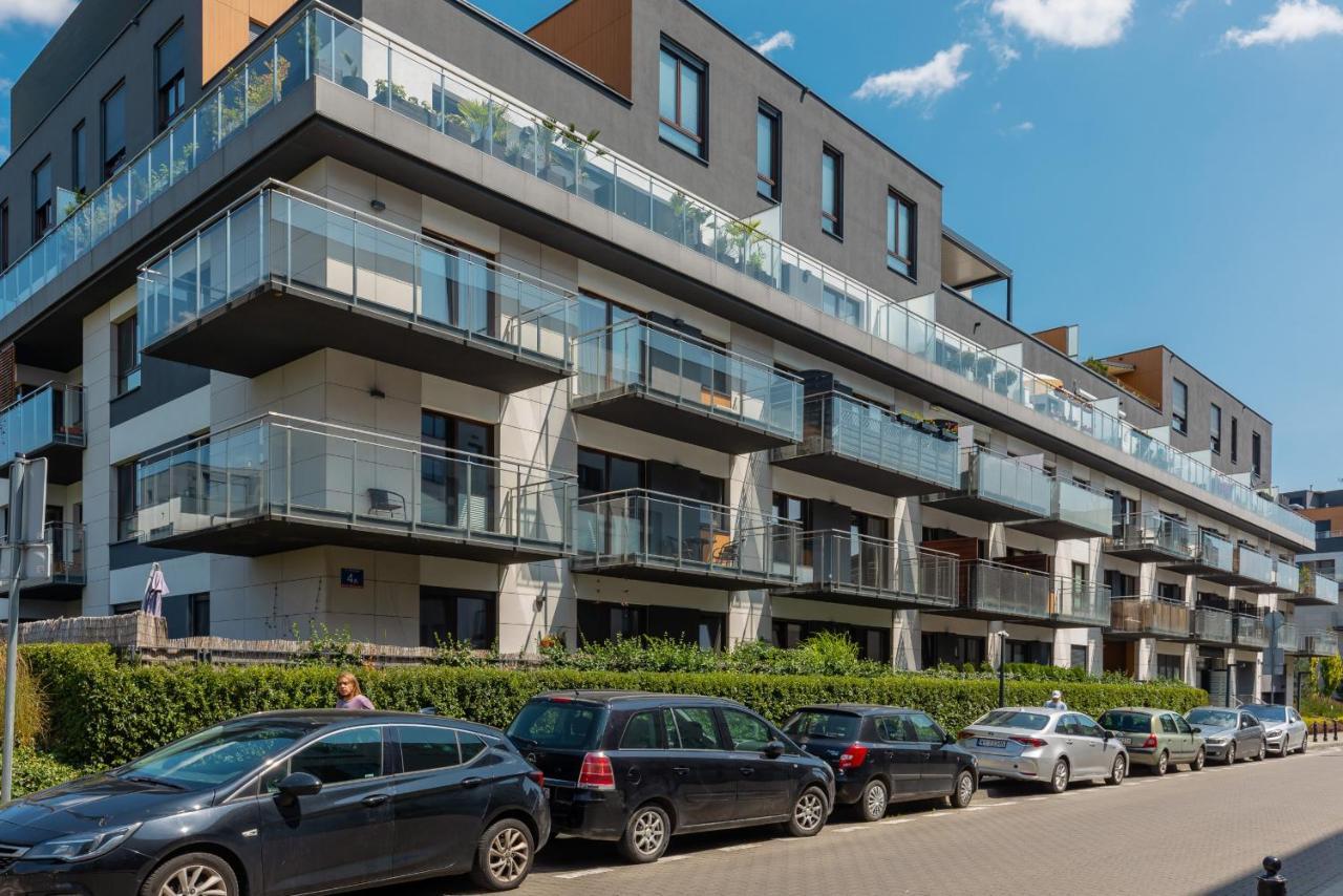 Sarmacka Apartment With Balcony Warsaw Wilanow By Noclegi Renters エクステリア 写真