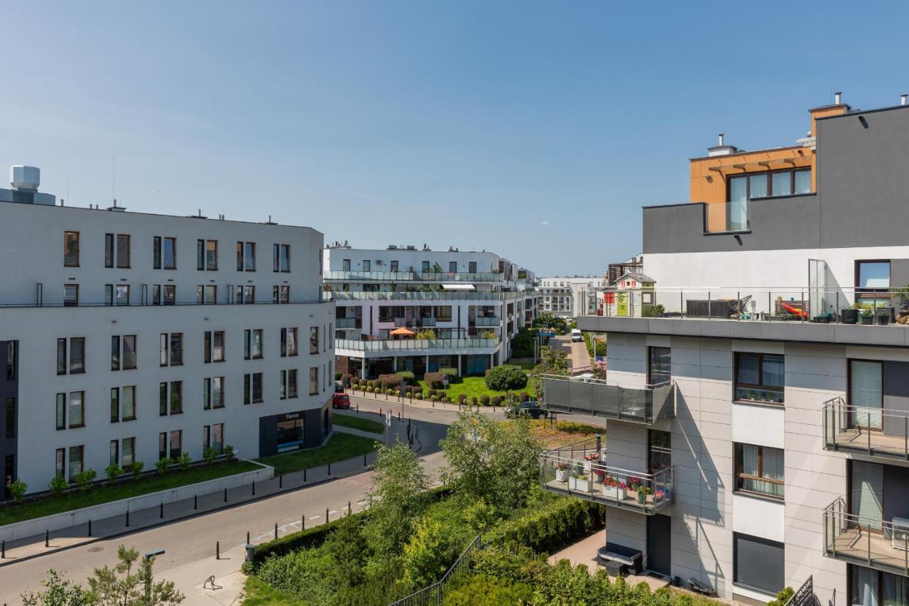 Sarmacka Apartment With Balcony Warsaw Wilanow By Noclegi Renters エクステリア 写真
