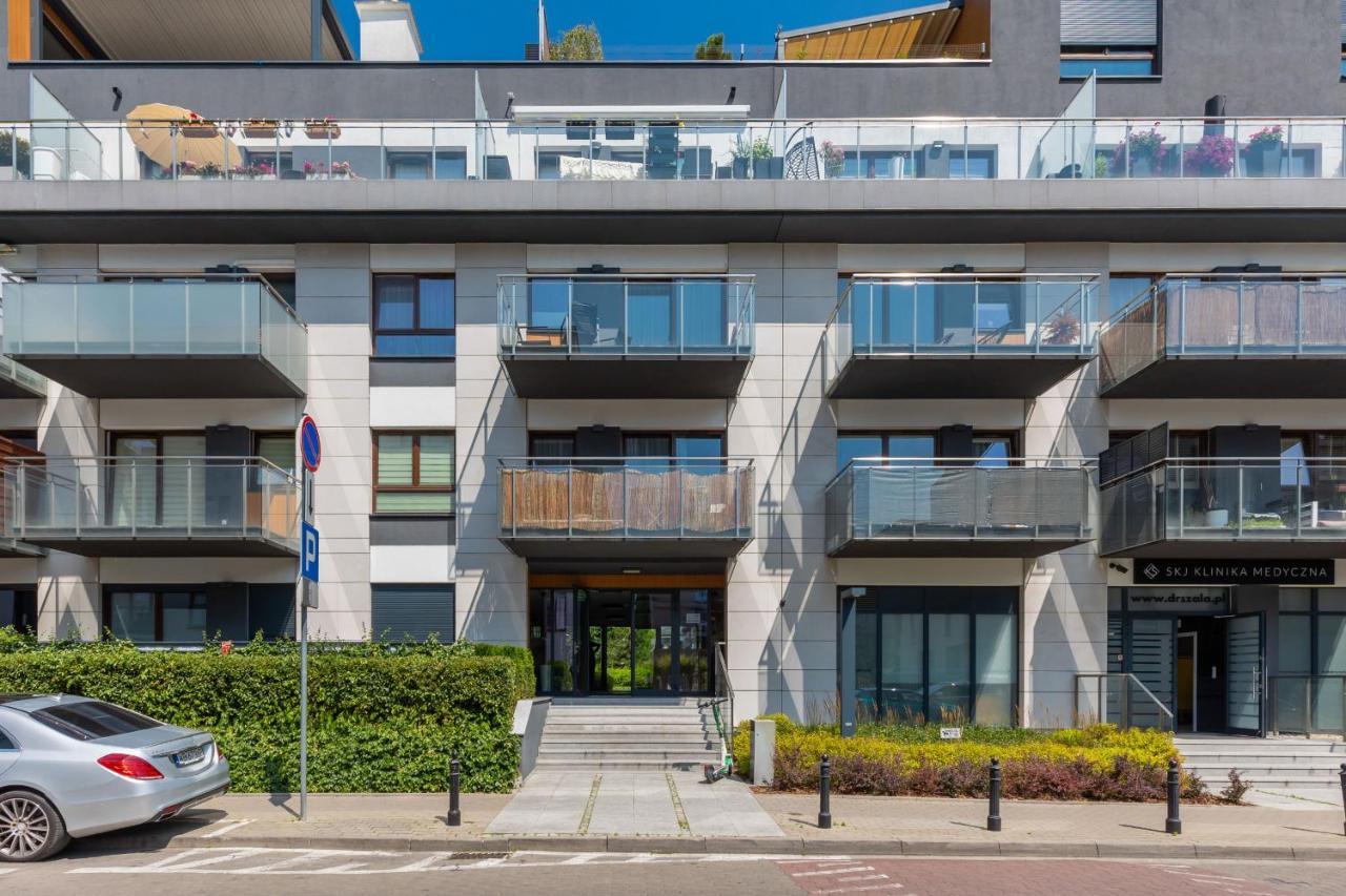 Sarmacka Apartment With Balcony Warsaw Wilanow By Noclegi Renters エクステリア 写真